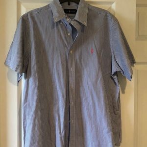 Short Sleeve Summer Button Down/Bermuda Shirt